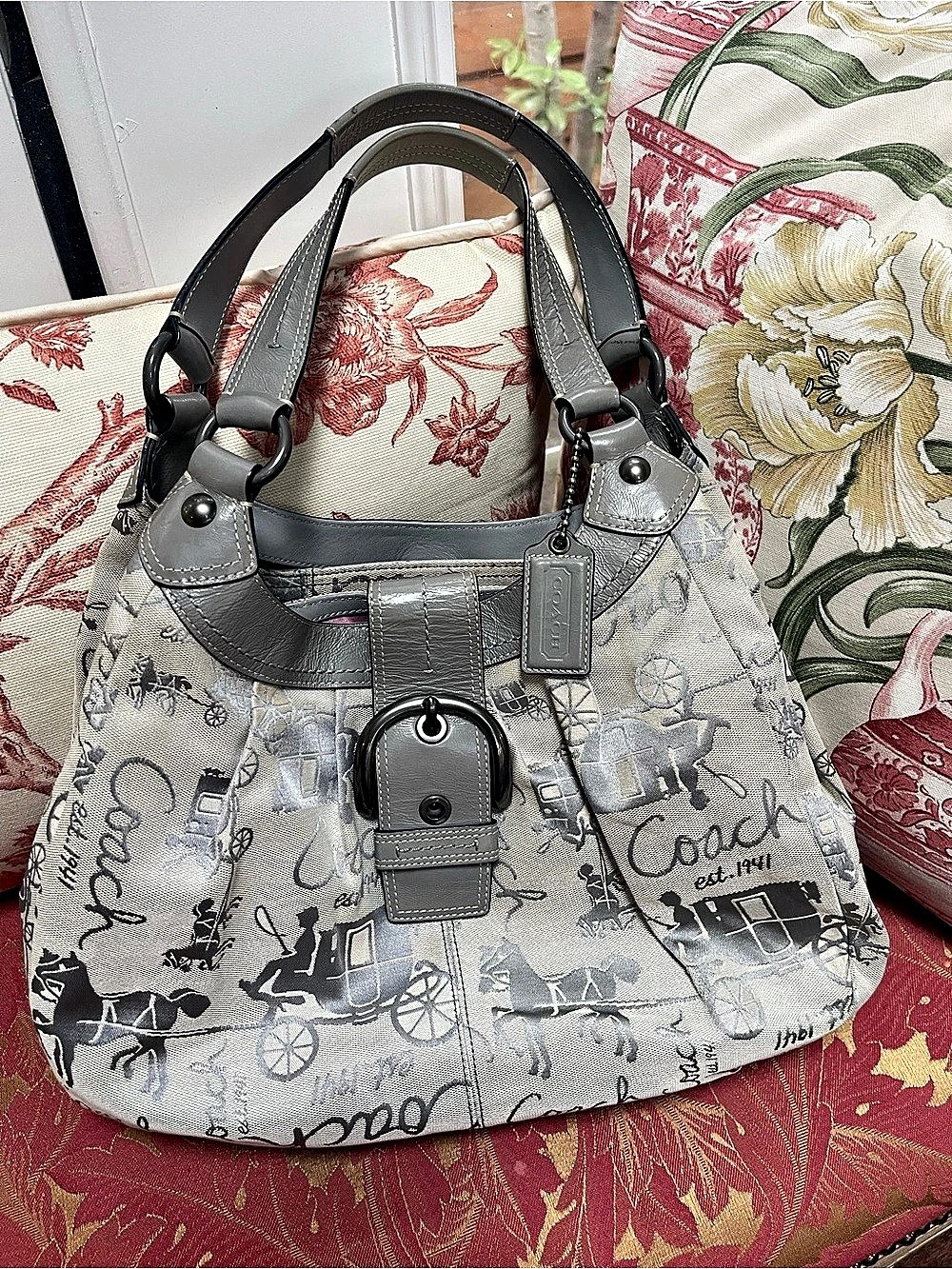 Coach SoHo Lynn Horse & Carriage Hobo Bag